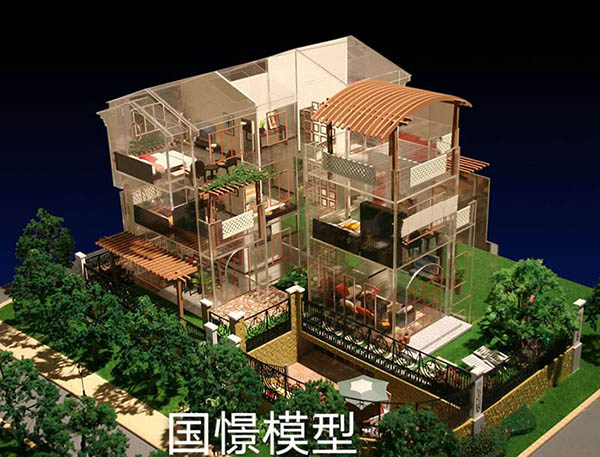 夹江县建筑模型